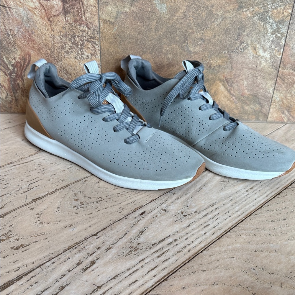 Steve Madden Sneakers P-Brixx Gray Lace Up Cushioned Insole Men Size 10.5 - Picture 2 of 12